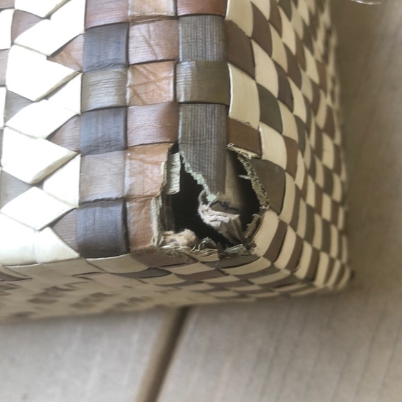 NWT Hawaiian Palm Leaf Bag - Picture 4 of 5